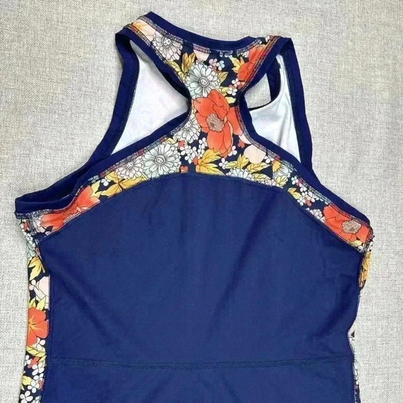 Erin Snow Athletic Tank Top Racer Back Floral - Picture 7 of 8